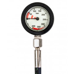 Manometr Tecline Side Mount 52 mm, wąż 20cm