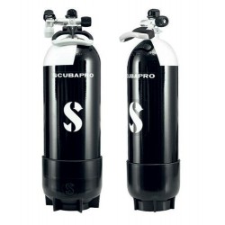 Scubapro 12L krótka, 232bar (2 zawory)