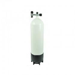 Eurocylinder 15L, 203mm, 232bar, podw.zawór (2 kolory)