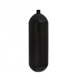 Eurocylinder 15L, 203mm, 232bar, płaszcz czarny