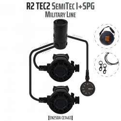 Tecline Military Line R2 TEC2 odw. zestaw SemiTec I z manometrem - EN250A