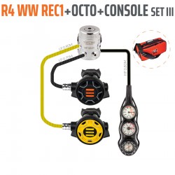 Tecline R4 WW REC1 zestaw 3 z octo i konsolą 3el. EN250A