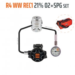 Tecline R4 WW REC1 21% O2 G5/8 z manometrem, zestaw stage - EN250A