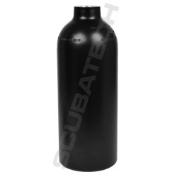 Butla alu 1,5 L 207 bar, Tecline, czarna - Military Line