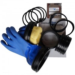 Zestaw CheckupDiveSystem 90 mm + rękawice Showa